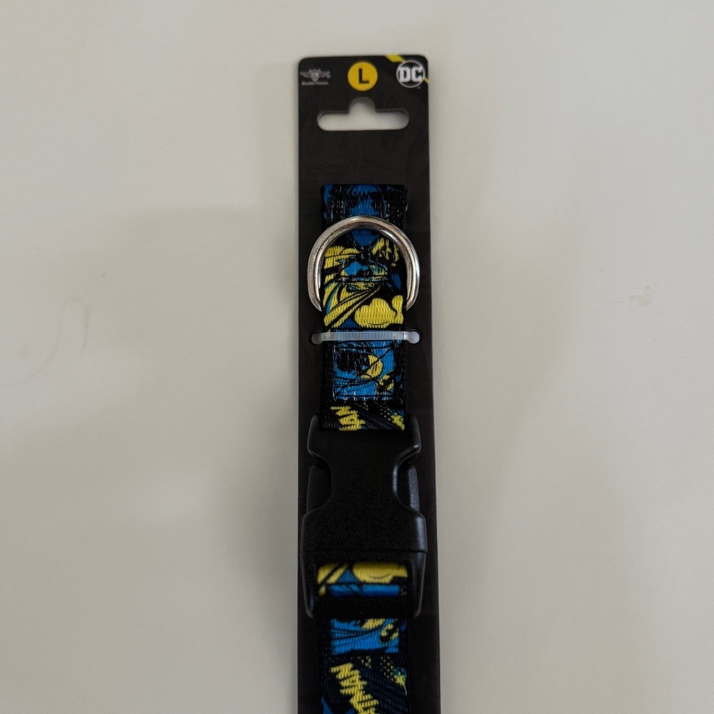 NEW (L) Dog Collar DC Comics Theme for Large Dogs 16”-26” Neck Size
